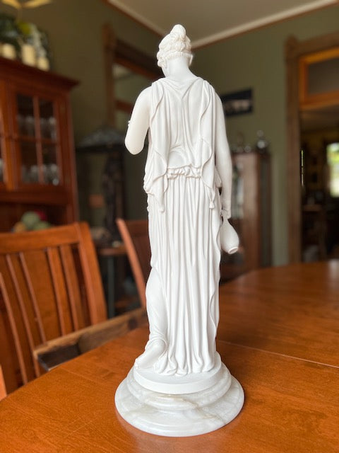 Hebe Goddess of Youth Marble Statue 26" H | Eleganza