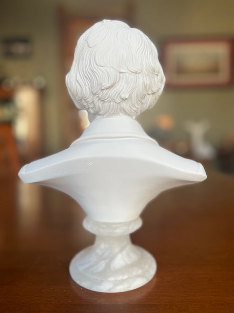 Abraham Lincoln Bust Marble Sculpture | Eleganza